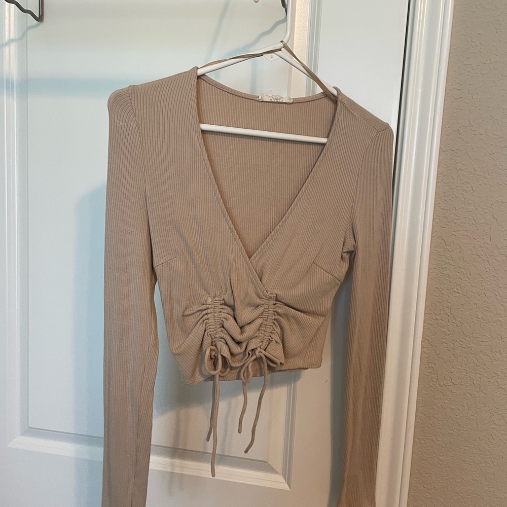 Beige top